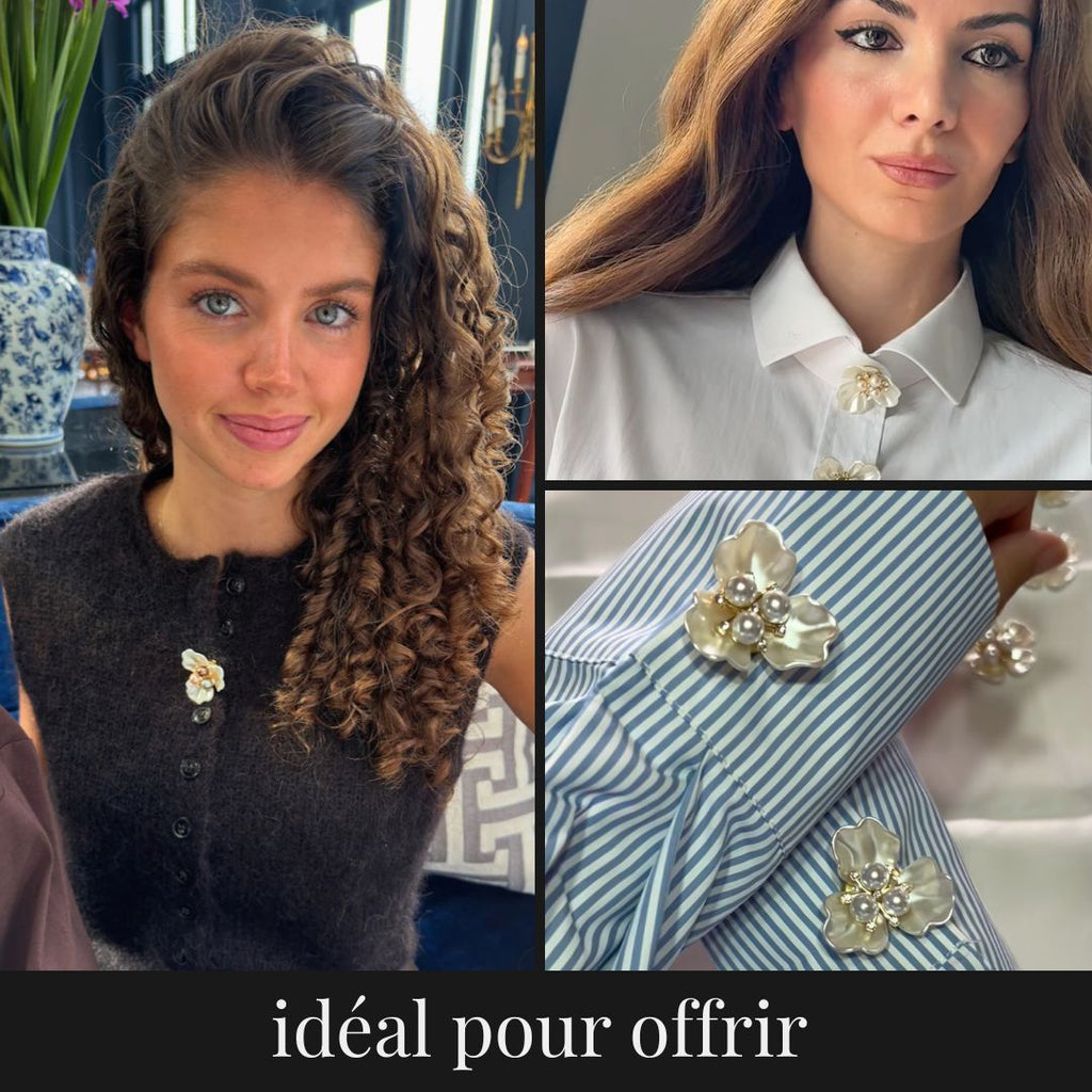 Cache bouton Élégance