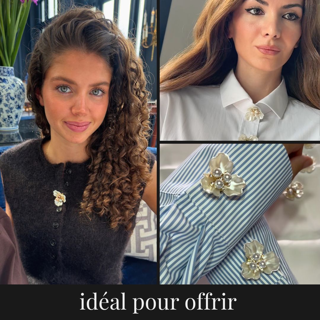 Cache bouton Élégance