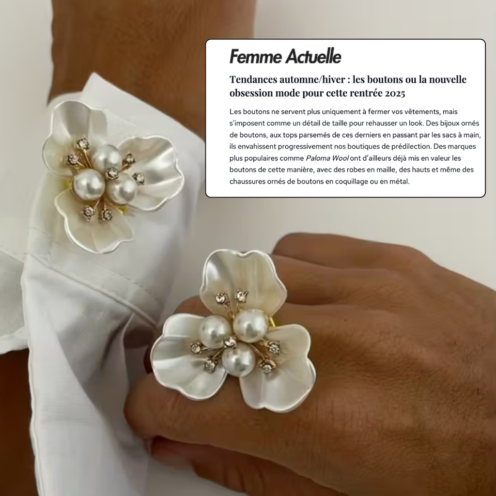 Cache bouton Élégance (set de 2)