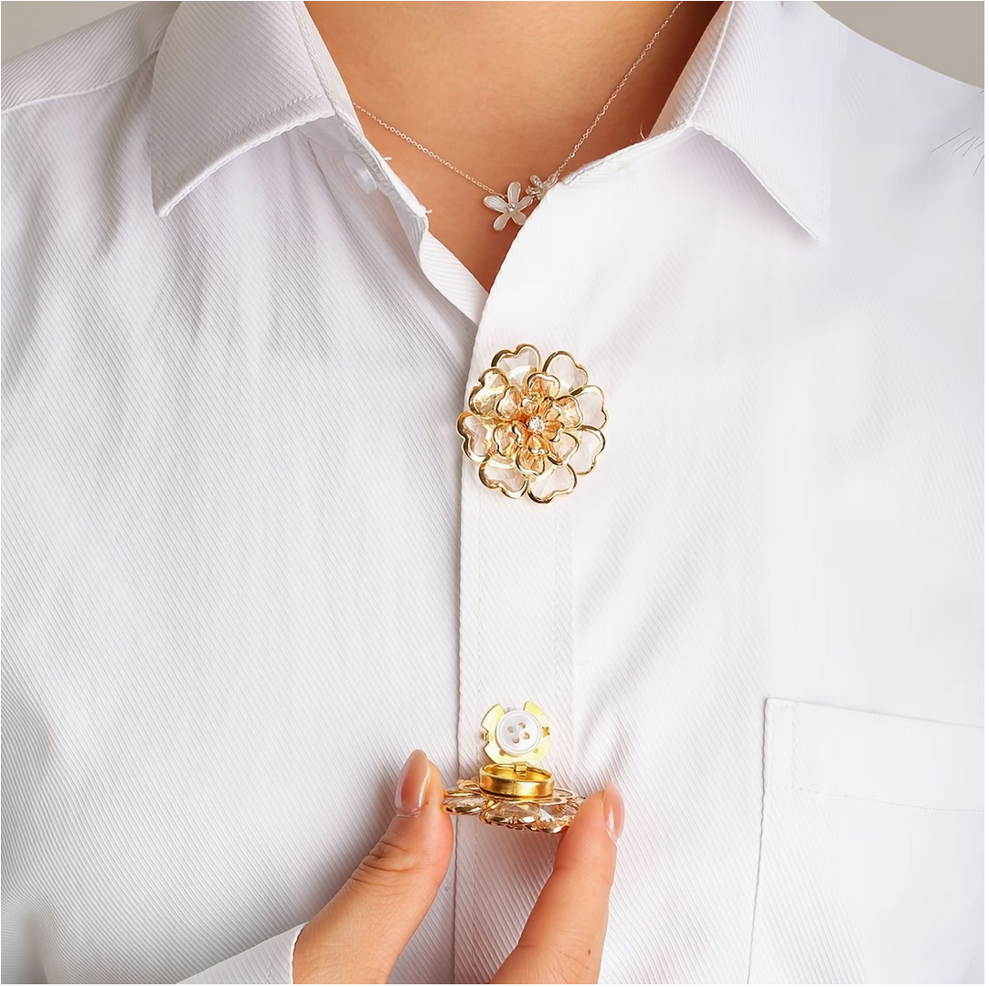 Cache Bouton Audacieuse